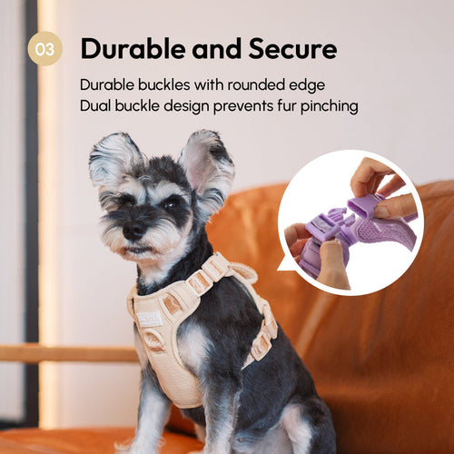 NO PULL ACTIVE  PET HARNESS - APRICOT