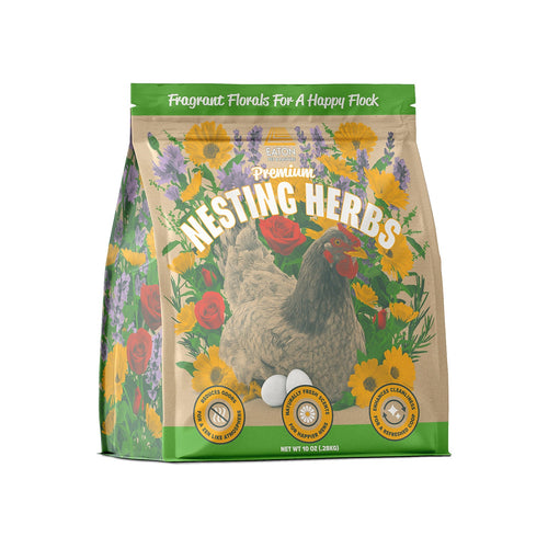 Premium Nesting Herbs, Aromatic Blend for Nesting Boxes & Chicken Coop, Natural Refresher & Pest Deterrent