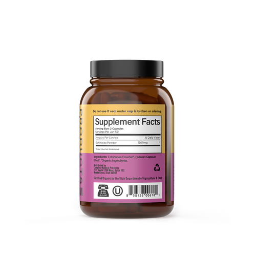 Organic Echinacea Capsules