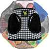 EcoBark Step In Dog Harness - XXXS to Small Breeds- Reflective Soft Mesh Harness for Teacup, Small Dogs and Puppies / Houndstooth