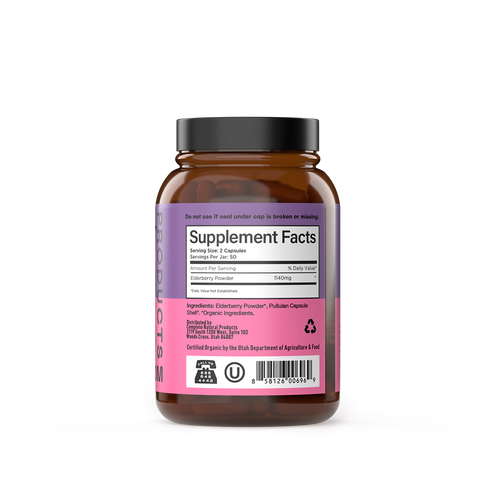 Organic Elderberry Capsules