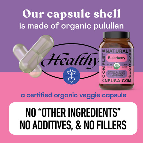 Organic Elderberry Capsules