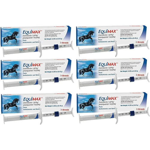 Equimax Horse Wormer Tapes and All Major Parasites 6 Tubes