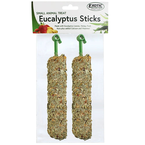 Exotic Nutrition Eucalyptus Sticks Small Animal Treat