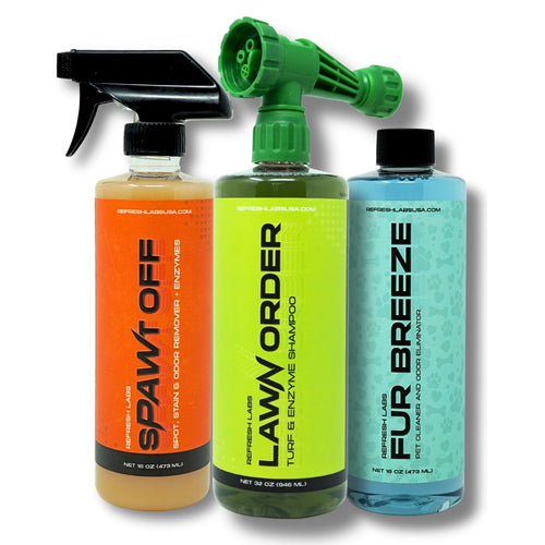 Pet Odor Reset Kit | Indoor & Outdoor Cleaners