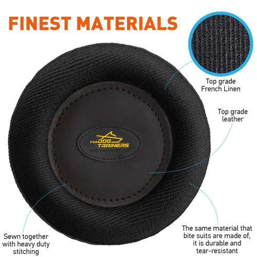 FDT 8 French Linen Frisbee Flying Disc Dog Toy