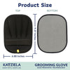 FurTidy Glove by Katziela – Pet Hair Remover Glove for Dogs & Cats, Reusable Electrostatic Grooming Mitt for Furniture, Clothing, Carpet & Car Seats – Washable & Eco-Friendly Deshedding Tool