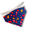 Tie-on Dog Bandana | Adjustable String-tie Bandana for Dogs and Cats