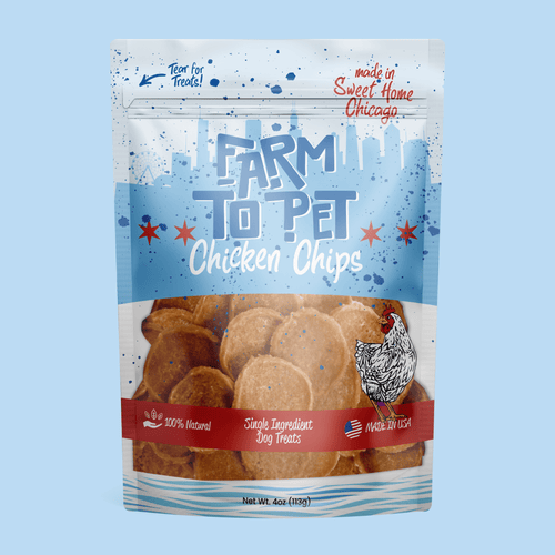 Chicago Chicken Chips for Dogs | Dog Treats To Celebrate Our Hometown