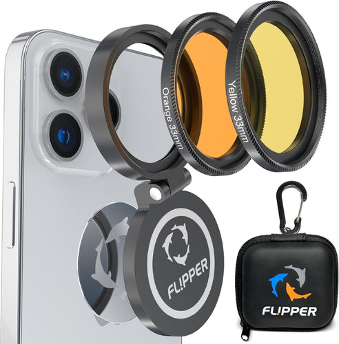 Flipper Flip-Kick Phone Filter Aquarium Reef Lens - Thumbnail 3