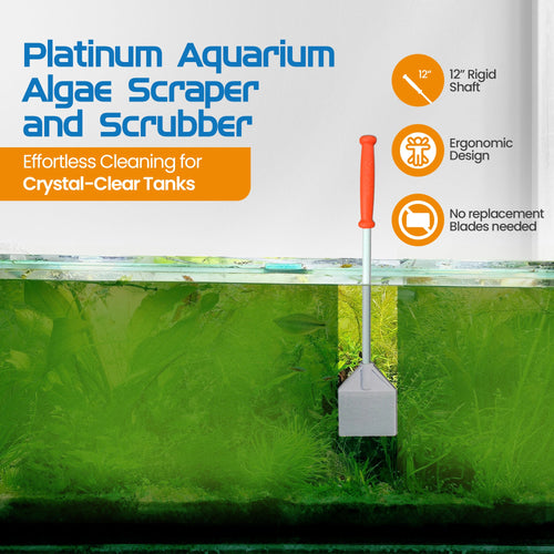 Flipper Platinum NANO Aquarium Algae Scraper 12