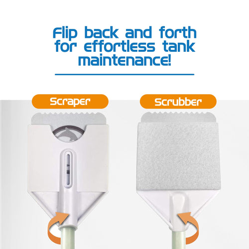 Flipper Platinum NANO Aquarium Algae Scraper 12