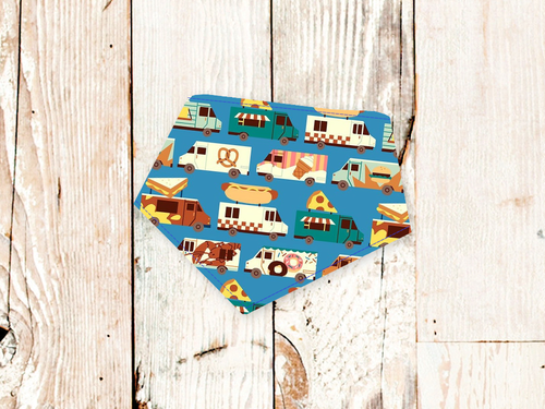 Food Trucks Dog Bandana