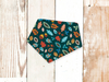 Forest Green Leaves Dog Bandana