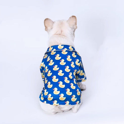 Pet Silk Duck Pajamas