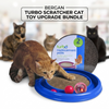 Bergan Turbo Scratcher Cat Toy Upgrade Bundle