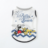 Beach Day Cartoon Dog Tank Top – Lightweight Summer Mesh Shirt for Small Dogs & Cats Mickey & Pluto