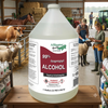 Alligator Brand 99% Isopropyl Rubbing Alcohol 1 Gallon Multi-Purpose 4-Pack