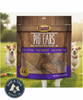 Cadet Natural Pig Ears for Dogs 12 Pack 100% Pork Oven Roasted Dental Chews