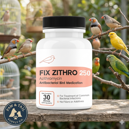 Fix Zithro Azithromycin 250 mg Tablets for Birds