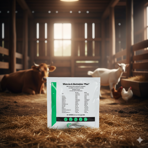 AgriLabs Vitamins & Electrolytes Plus for Cattle Swine Horses Poultry Animals 4 oz.
