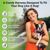 EcoBark Fuchsia Step In Dog Harness - Reflective Soft Mesh Harness for Teacup, Small Dogs and Puppies / Fuchsia Sport