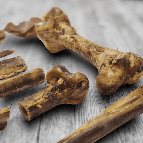 Ostrich Chunky Bones (4 x 2 - 2 Pack): The Long-Lasting, Flavor-Packed Bones for Small to Medium Dogs