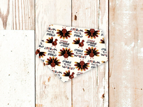 Turkey Gobble Dog Bandana