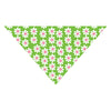 Green Daisy Dog Bandana