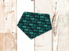 Green HoHoHo Dog Bandana