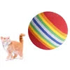Hovicaed Rainbow EVA Sponge Ball Interactive Cat Toys