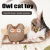 Owl Shaped Handmade Cat Toys - Bite Resistant Interactive Toy