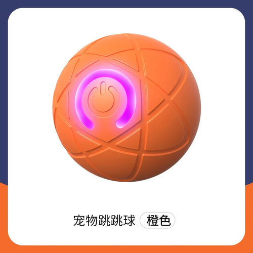 SR Interactive Rolling Smart Cat Ball Toy with Tail Accessory