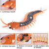 Funny Electronic Pet Remote Control Simulation Giant IR RC Scolopendra Centipede April Fools' Day Tricky Prank Insect Toy Gift