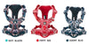 Truelove Floral No Pull Dog Harness - Reflective Cotton Vest
