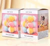 Polyester Rope Cat Toy - Colorful Pom Pom Balls for Teeth Cleaning