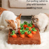 Interactive Pulling Radish Plush Pet Toy - Washable Dog Chew Toy