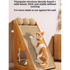 Large Vertical Cat Tree - Wood and Sisal Scratching Tower House