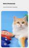 Hapibuyhpb Plush Fish Cat Toy - Bite Resistant Teasing Stick