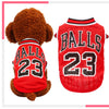 Mesh Basketball Uniform Jersey for Dog Cat Pet