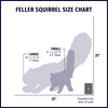 Feller Squirrel Plush Dog Toy