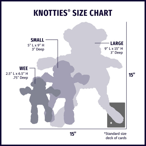 Sly Fox Knottie® Plush Dog Toy