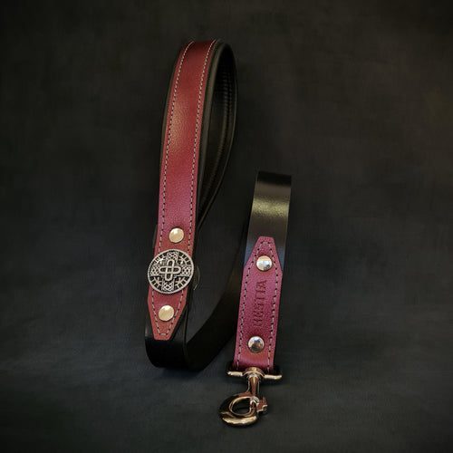 The Hektor Burgundy dog leash-LIMITED