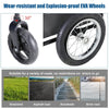 2-in-1, 3 Wheel Pet Jogging Stroller Bike Trailer