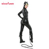 Miccostumes Cat Suit Kitty Cosplay Costume Black Bodysuit Jumpsuit Woman Halloween Cosplay Costume