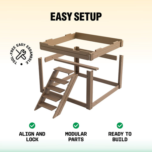 Flock Right Chicken Coop - Stand Only
