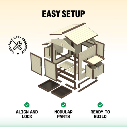 Flock Right Chicken Coop - House Only