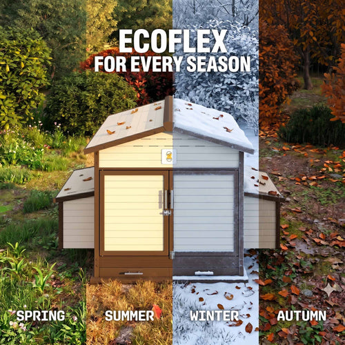 Flock Right Chicken Coop - House with Stand