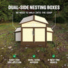 Flock Right Chicken Coop - House with Stand