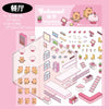 Three Dimensional Landscape DIY Scene Paper Stickers 3 Pack Guinea Pig Diary Series Capybara Handbook Decorative Models